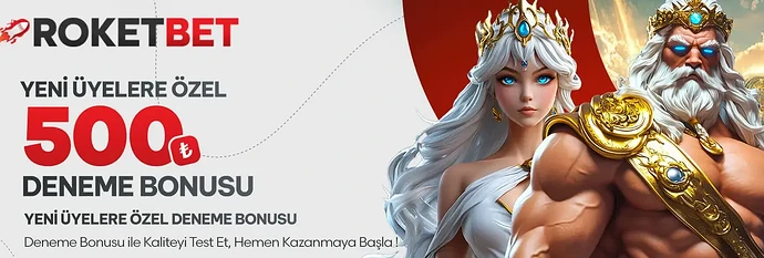 Roketbet 500 TL Deneme Bonusu