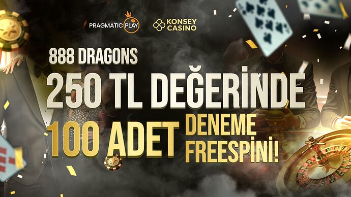 KonseyCasino 250 Adet Freespin Deneme Bonusu