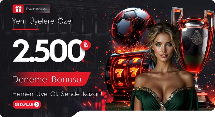 Romabet 2500 TL Deneme Bonusu